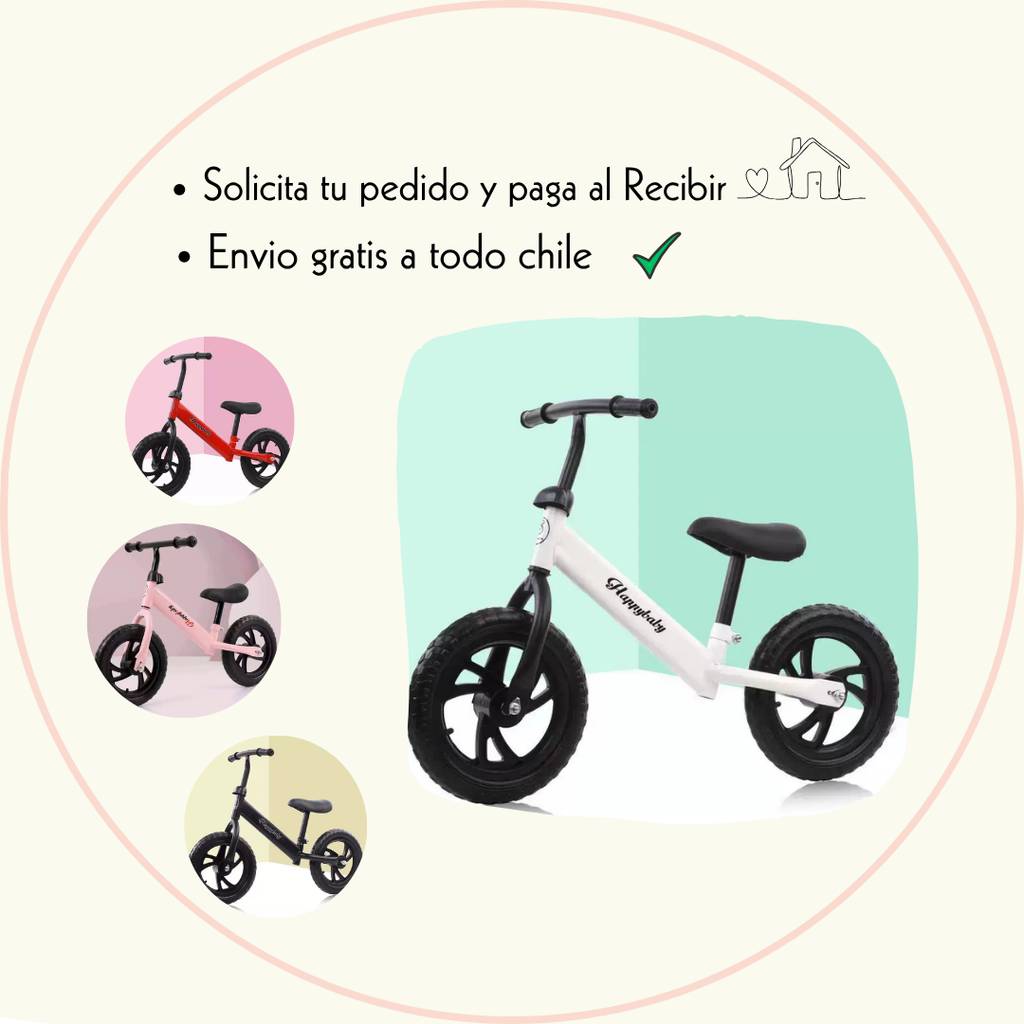 Bicicleta D Aprendizaje Para Nino blanco