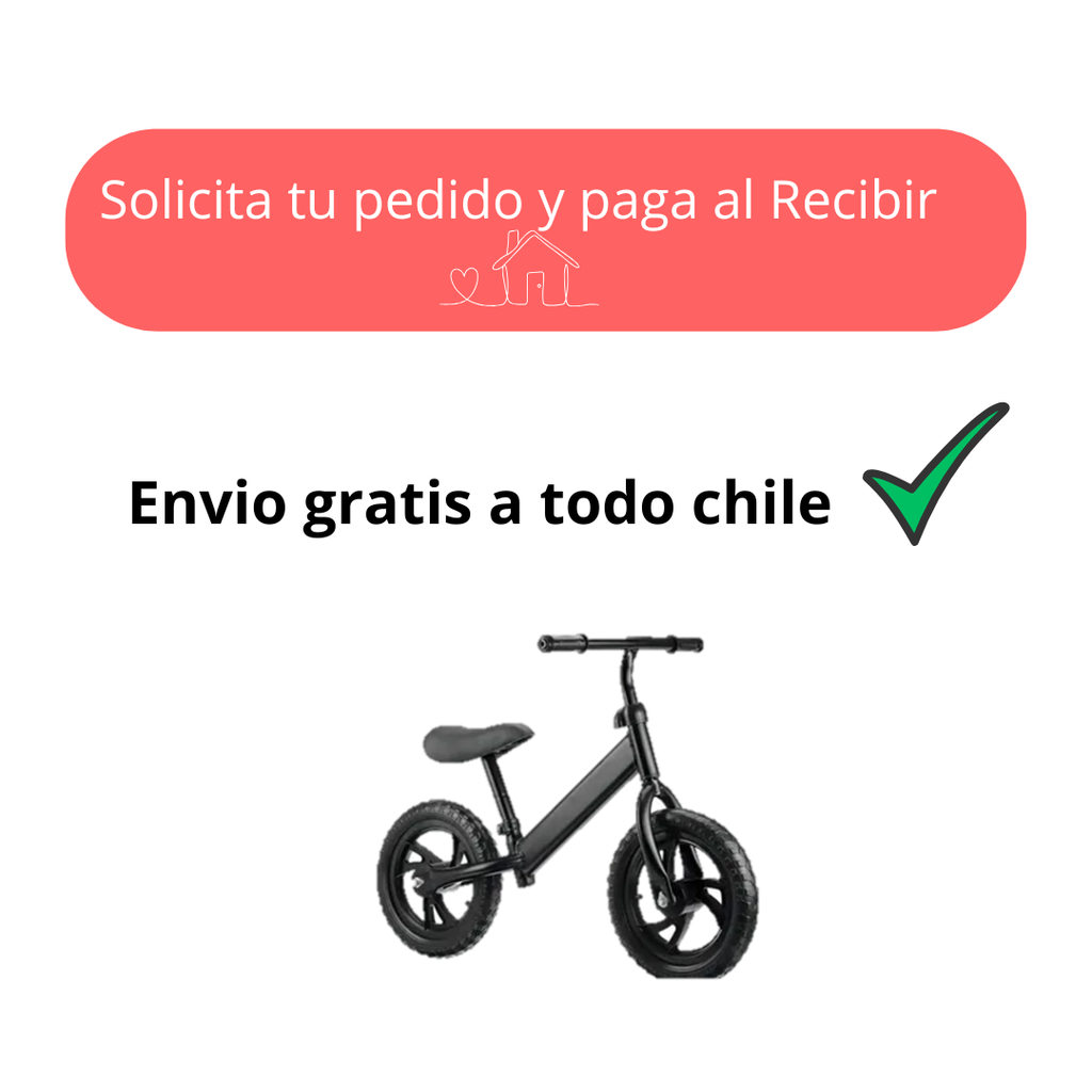 Bicicleta De Aprendizaje Para Niño/a color negro