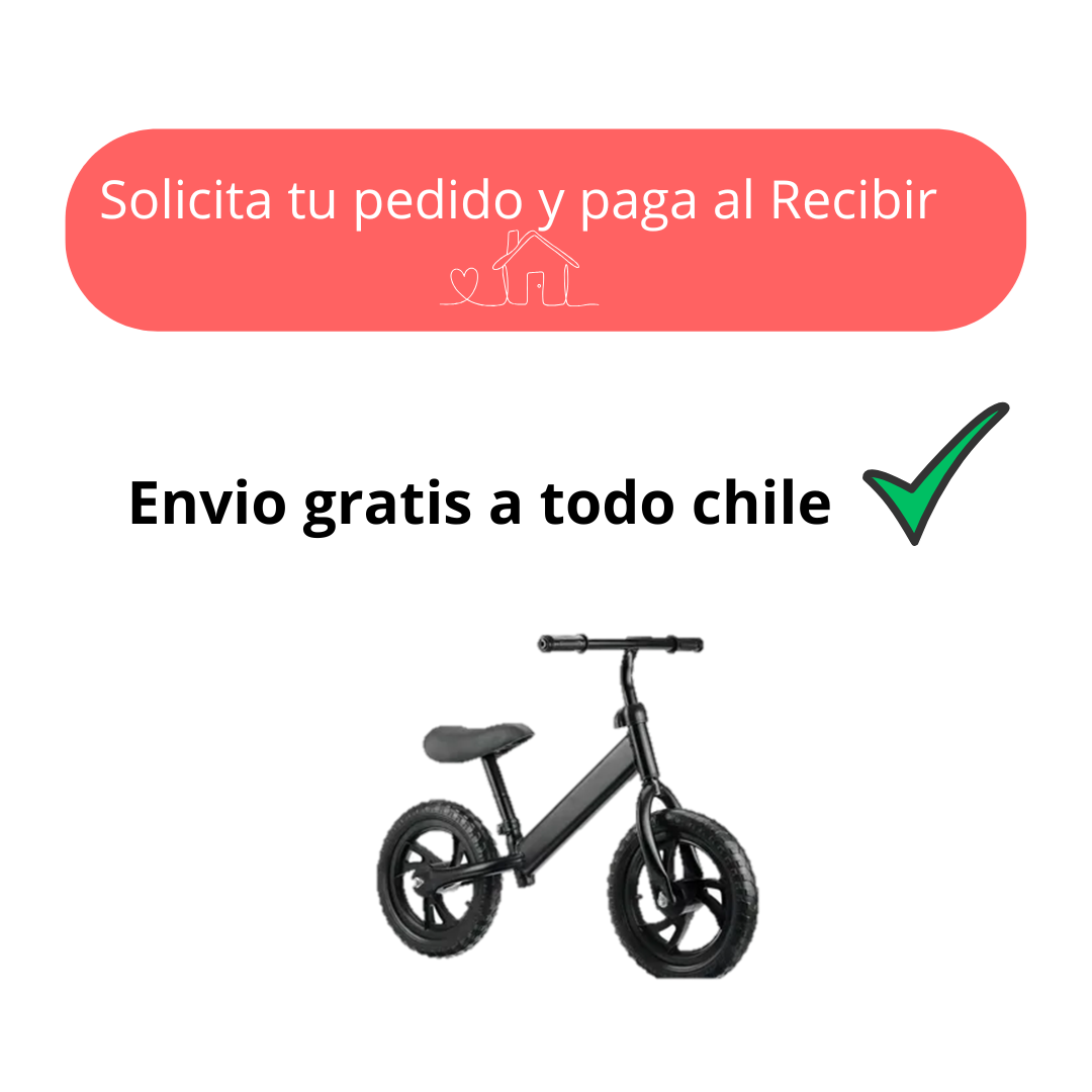 Bicicleta De Aprendizaje Para Niño/a color negro